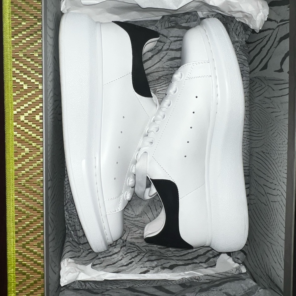 Alexander McQueen women’s suede oversized sneaker